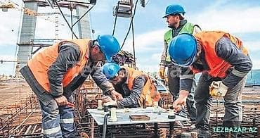 Fəhlə tələb olunur, 1 ildən az təcrübə, 6/1, Aylıq ödəniş