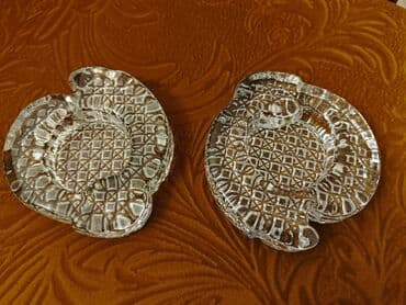 xaç suyuna salmaq üçün dəsmallar: Məhsul: Şüşə külqabı dəsti (2 ədəd) - Material: qalın, şəffaf şüşə - — 3