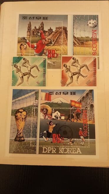 Статуэтки: Старинные марки разных стран мира(спорт,флора,фауна,транспорт и т.д.) — 5