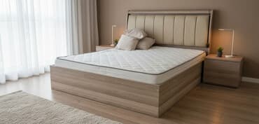 продаю старую мебель: Двуспальная кровать, Шкаф, Турция, Б/у — 1