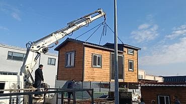qapı üçün stopper: Həyat evi. Taşınabilən taxta karkaslı ev – modul tiny house - Korpus — 8