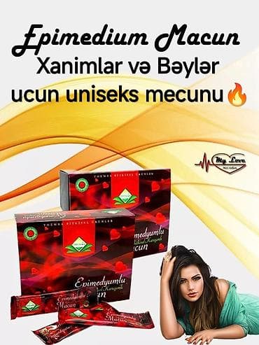 💯% Orginaldir.Epi̇medi̇yumlu Macun👍-- ki̇şi̇lər və xanimlar üçün