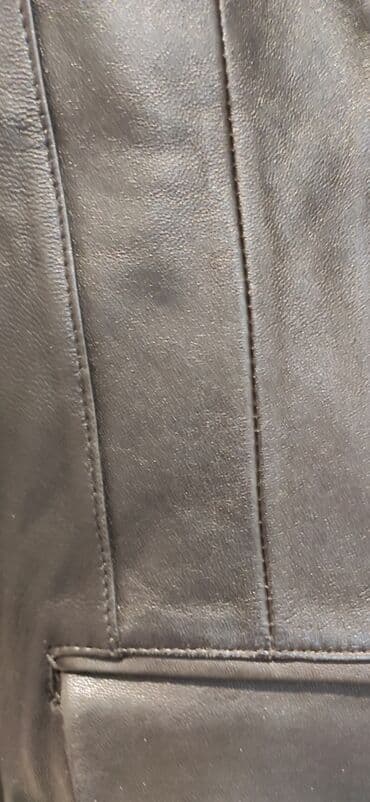 deri pencekler: Təbii dəridən qadin pencəyi(layka) — 7