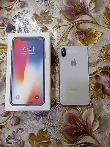 IPhone X, 64 GB, Gümüşü, Face ID lalafo.az -da IPhone X, 64 GB, Gümüşü, Face ID