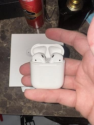 apple qulaqlıq: Simsiz (Bluetooth) Qulaqcıqlar, Apple, rəng - Ağ — 2