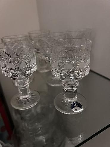 Mətbəx aksesuarları: Rümkalar, rəng - Ağ, Xrustal, 6 ədədli dəst — 2