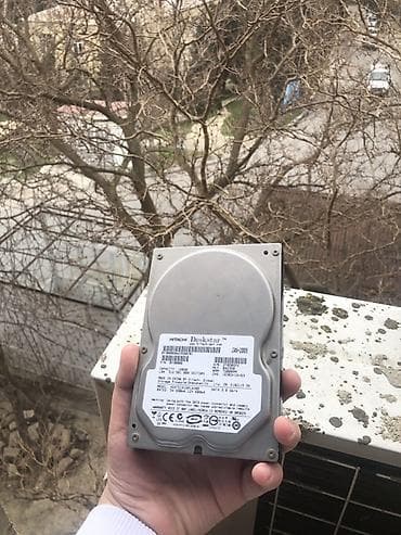 hdd usb: Daxili Sərt disk (HDD) Hitachi, < 120 GB, 7200 RPM, 3.5", İşlənmiş — 2