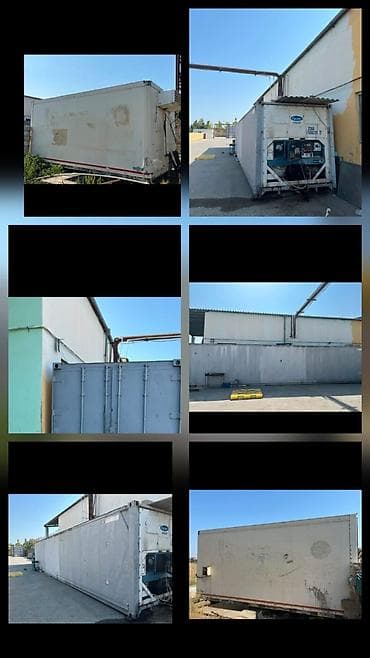 Konteynerlər: *SEVA XİRDALAN* 2 ədəd dondurucu kanteyner satilir. Biri maşınin — 1