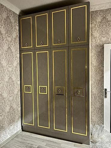 kitab rəf: - TV stendi və qonaq otağı üçün modul mebel - Rəng: ağ və qrafit — 1