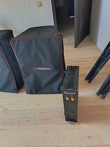 yamaha ses sistemi: İşlənmiş Yamaha Kolonka, Növ - Akustik, rəng - Qara — 4