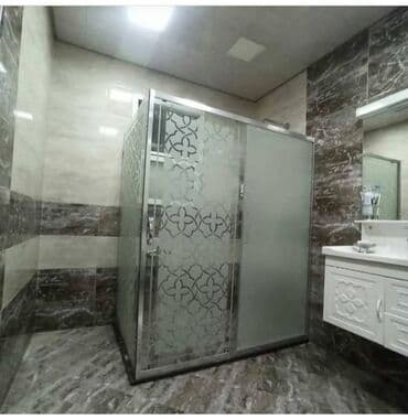 hamam ucun duş kabinleri: Yeni Arakəsmə, Düzbucaqlı, Pulsuz çatdırılma — 18