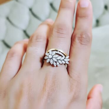 tek das uzuk qiymetleri: Nişan, Üzük, Sarı qızıl, 585 Əyar — 1