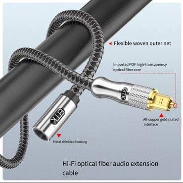 type c hdmi: EMK Qızıl-platalı Optik kabelin uzadıcısı, 2M, 2 ədəd Qiymət birinə — 1