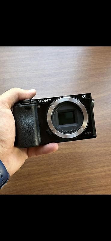 iphone 6 satiram tecili: İdeal vəziyyətdə Sony A6000 seriyasına aid fotoaparat. 16-50mm lens və — 1