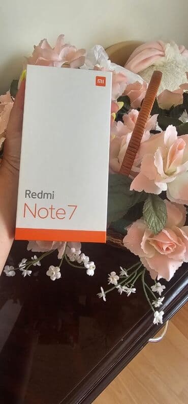 xiaomi redmi not 7: Xiaomi Redmi Note 7, rəng - Qara, 
 Sensor, Barmaq izi, İki sim kartlı — 6