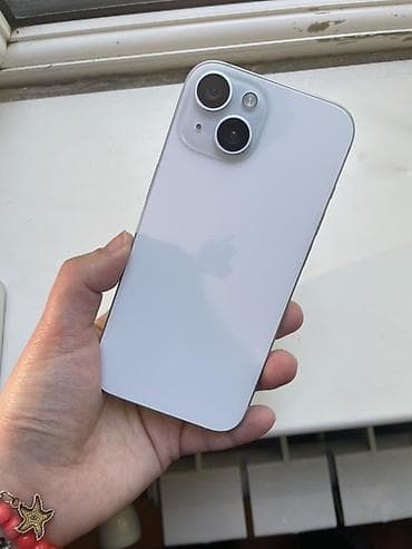 iphone 15 ikinci əl: IPhone 15, 256 GB, Ağ, Face ID — 4