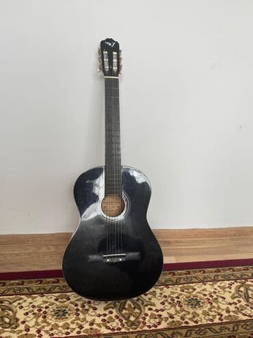 gitara baku: Klassik akustik gitara – qara rəng - Korpus: tam ölçülü klassik forma — 1