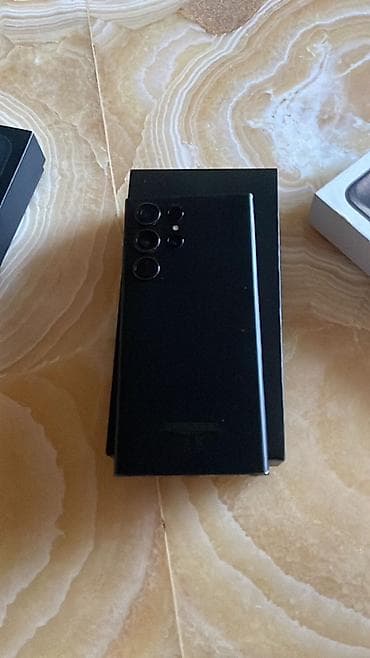 Samsung Galaxy S23 Ultra, rəng - Qara, Simsiz şarj