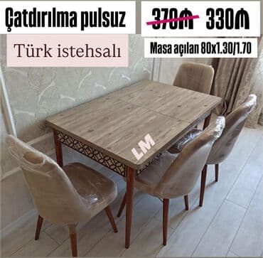 balkon ucun stol: Açılan, 4 stul — 1