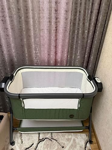 elektron termos: Oğlan və qız üçün, İşlənmiş, Dördbucaq, Beşik, Matras ilə, Yellənmə mexanizm ilə — 2