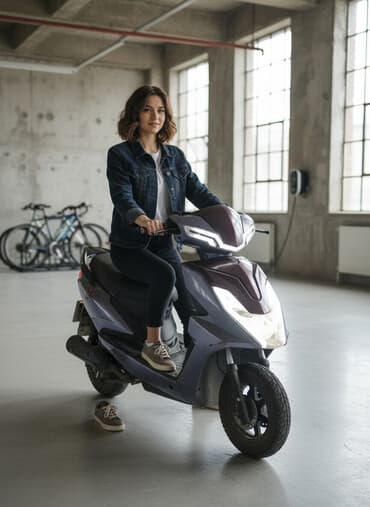 Skuter – şəhər üçün praktik və qənaətcil iki təkərli nəqliyyat