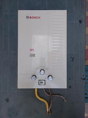Bosch 20L qazla işləyən su qızdırıcısı - Tutum: 20 litr - Qaz tipinə