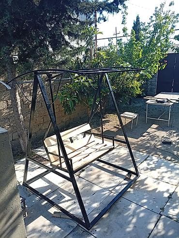 perla mebel gence: Yeni, Divan-yelləncək, Zontikli, Metal — 3