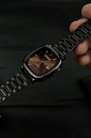 sensor saatlar: Casio kvars qol saatı dəst sevgililer üçün. - Korpus — 2