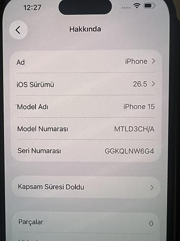 Elektronika: IPhone 15, 128 GB, Qara, Face ID, Sənədlərlə — 2