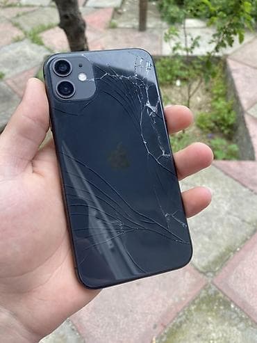 ipad 2 mini: IPhone 11, 64 GB, Qara, Simsiz şarj, Face ID — 2