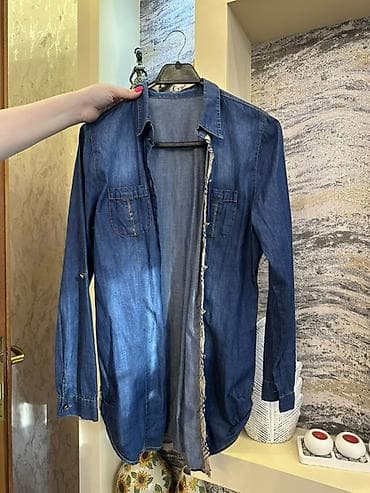 şortik kişi: 2cins şort alana köynək hədiyyə🎁 Denim dəst – cins şortik və cins — 3