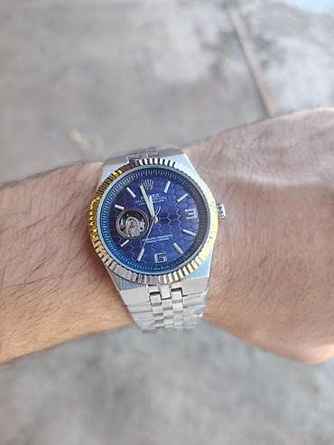 смарт рич крем вокруг глаз: Наручные часы, Rolex, цвет - Синий — 2