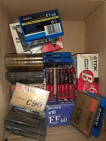 kaset: Raritet açılmamış kasetlər. Yaponiyanın və Almaniyanındır. 30 ədəd — 1