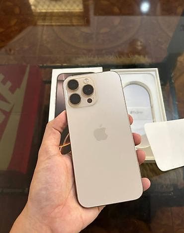 iphone 8 plus irsad: IPhone 16 Pro Max, 512 GB, Zəmanət, Simsiz şarj, Face ID — 1