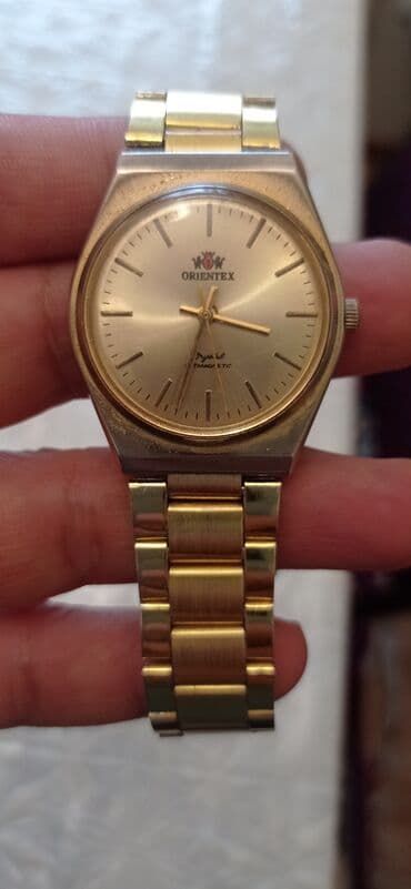 orient qol saat: Qol saatı, Orient, rəng - Qızılı — 1