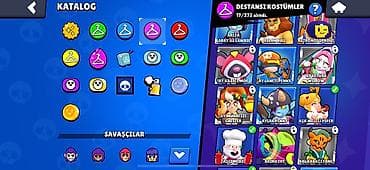 qızıl satışı kreditlə: Brawl Stars hesabı – İçi dolukupası senlık, aktiv oyun üçün hazır - — 5