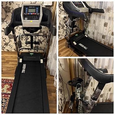 GREEN HILL qaçış trenajoru - Güclü elektron konsol: sürət, məsafə