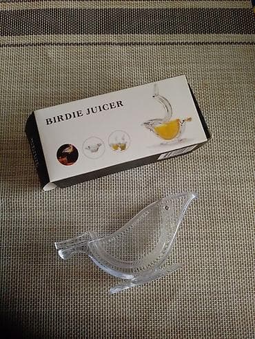Birdie Juicer – sitrus şirəçıxaran - Dizayn: quş formasında, şəffaf