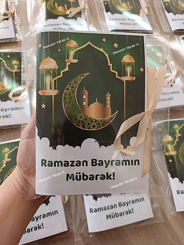 8 mart hediyye: Ramazan hediyyesi sifarisle hazirlanir.Sifarisler indiden — 2