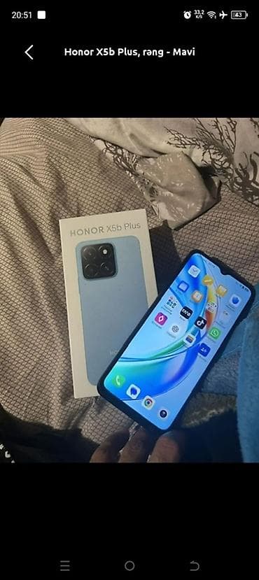 iphone 5 satilir: Honor X5b Plus, Sənədlərlə — 1