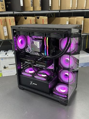 core i9: Cpu: i9-13900k Ram: 2 x 16 (32 gb) Lexar RGB 6000mhz Plata: Z790 Stel — 4