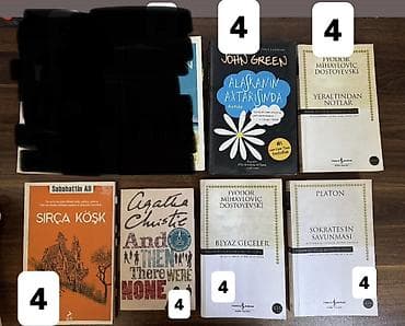 Məhsul: müxtəlif janrlarda ədəbiyyat kitabları Dildə: əsasən türkçə — 2