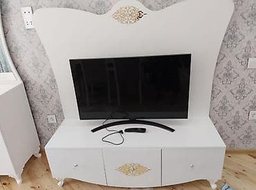 tv 43: 3 ay istifadə olunub. köçlə əlaqəli satilir. səliqəli paketlənmiş — 1