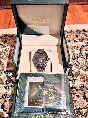 saat romanson: Qol saatı, Rolex, rəng - Mavi — 1