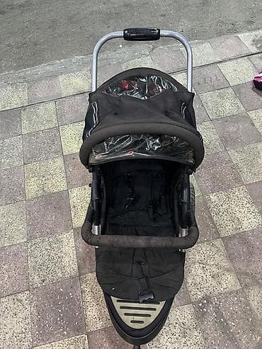 Детский мир: Трехколесная коляска, Б/у — 2