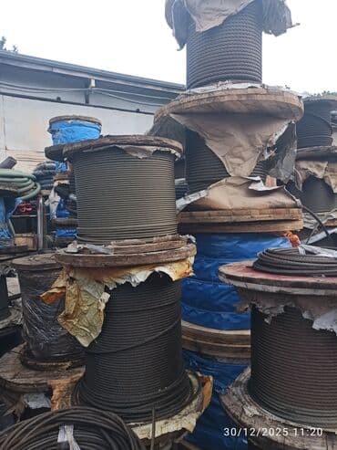 Digər nəqliyyat: Polad tros (wire rope) – böyük bobinlərdə Təyinat: 3 azn - dən — 7