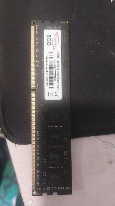 core 7: Operativ yaddaş (RAM) 8 GB, 1600 Mhz, DDR3, PC üçün — 2