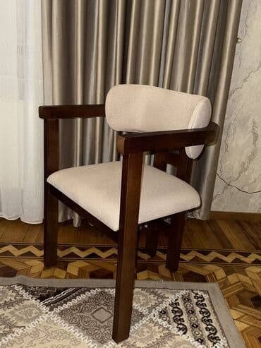 Ремонт и строительство: Для гостиной, Новый, Нескладной, цвет - Бежевый Стул — 2