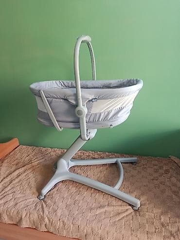 chicco beşik: Oğlan və qız üçün, İşlənmiş, Dördbucaq, Beşik, Dəstsiz, Matras ilə, Yellənmə mexanizm ilə — 5
