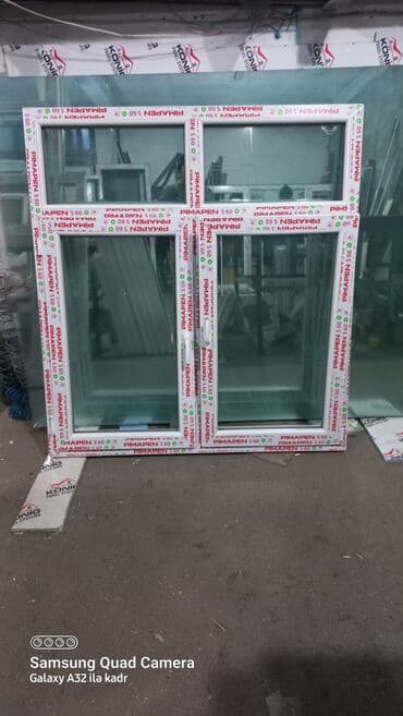 plastik qapi pencere setkasi: RƏNGLİ Plastik Pəncərə və Qapılar 60x120 bir ədədi 99 man — 9